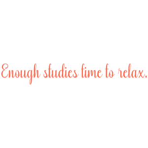 enough studies time to relax quote SVG PNG design