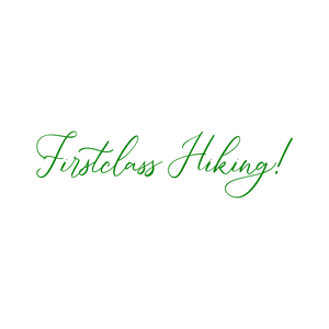 firstclass hiking quote SVG PNG design with bold lettering, an uplifting message