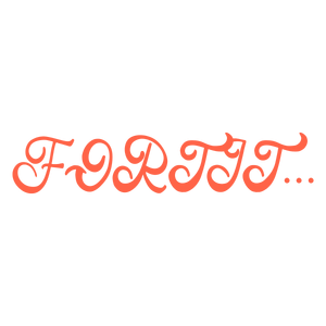 fortitude quote SVG PNG design with bold lettering