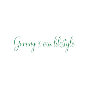 gaming is our lifestyle quote SVG PNG design with an uplifting message