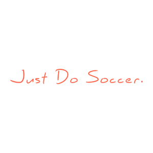 just do soccer quote SVG PNG design with hand-drawn style, bold lettering