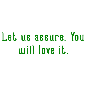 let us assure you will love itgudwmfhx4pq quote SVG PNG design with bold lettering, an uplifting message