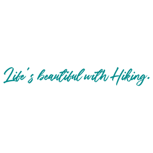 life's beautiful with hiking quote SVG PNG design with an uplifting message
