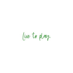 live to play quote SVG PNG design with an uplifting message