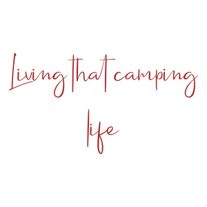 living that camping life quote SVG PNG design