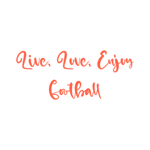 live love enjoy football quote SVG PNG design with hand-drawn style, bold lettering