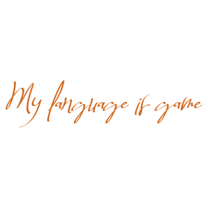 my language is game quote SVG PNG design with an uplifting message