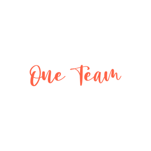 one team quote SVG PNG design with bold lettering, an uplifting message