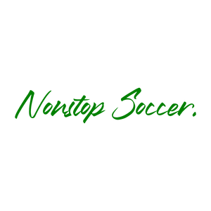 nonstop soccer quote SVG PNG design with bold lettering
