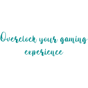 overclock your gaming experience quote SVG PNG design