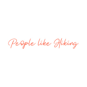 people like hiking quote SVG PNG design with bold lettering