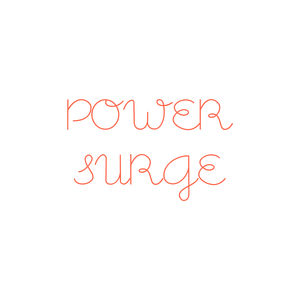 power surge quote SVG PNG design with bold lettering