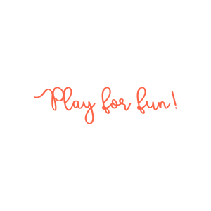 play for fun quote SVG PNG design with hand-drawn style