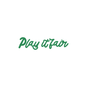 play it fair quote SVG PNG design with bold lettering