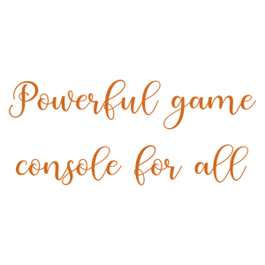 powerful game console for all quote SVG PNG design with bold lettering