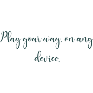play your way on any device quote SVG PNG design