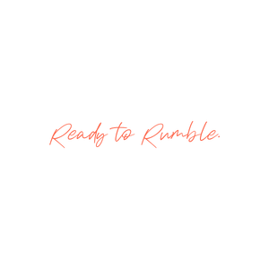 ready to rumble quote SVG PNG design with bold lettering