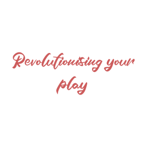 revolutionising your play quote SVG PNG design with bold lettering, an uplifting message