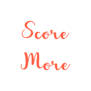 score more quote SVG PNG design with bold lettering, an uplifting message