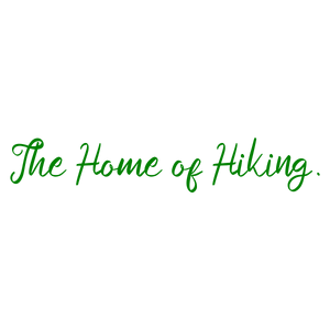 the home of hiking quote SVG PNG design with bold lettering