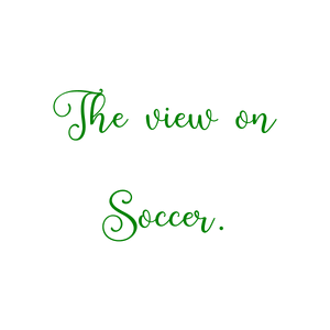 the view on soccer quote SVG PNG design