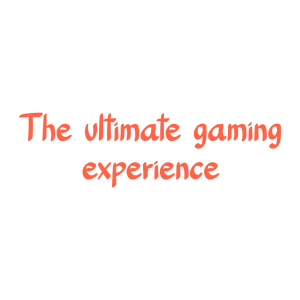 the ultimate gaming experience quote SVG PNG design