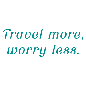 travel more worry less quote SVG PNG design