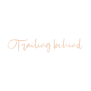 trailing behind quote SVG PNG design