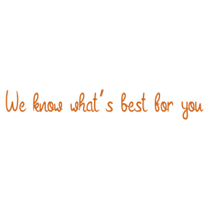 we know what's best for you quote SVG PNG design with hand-drawn style
