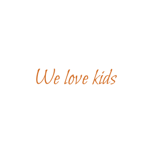we love kids quote SVG PNG design with an uplifting message