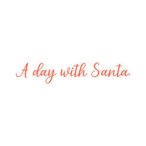 a day with santa quote SVG PNG design