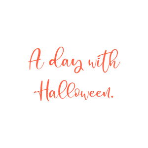a day with halloween quote SVG PNG design with hand-drawn style, bold lettering