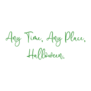 any time place halloween quote SVG PNG design