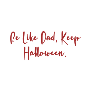 be like dad keep halloween quote SVG PNG design with bold lettering