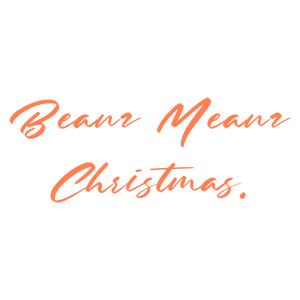 beanz meanz christmas quote SVG PNG design with bold lettering
