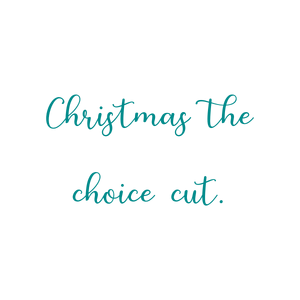 christmas the choice cut quote SVG PNG design
