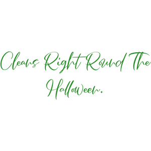 cleans right round the halloween quote SVG PNG design with bold lettering