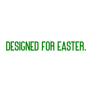 designed for easter quote SVG PNG design with bold lettering