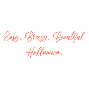 easy breezy beautiful halloween quote SVG PNG design
