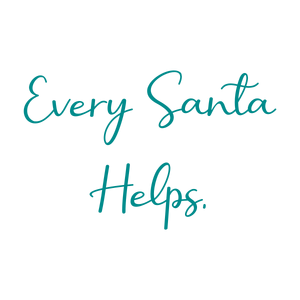 every santa helps quote SVG PNG design with an uplifting message
