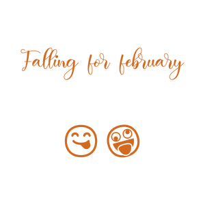 falling for february quote SVG PNG design