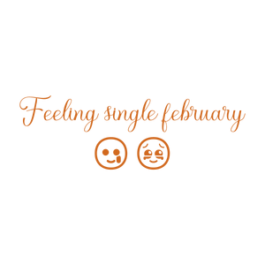 feeling single february quote SVG PNG design
