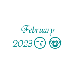 february 2023 quote SVG PNG design with bold lettering