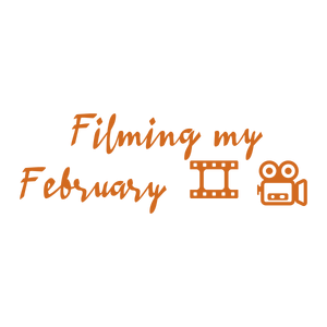 filming my february quote SVG PNG design