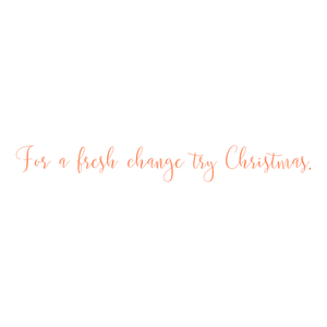 for a fresh change try christmas quote SVG PNG design