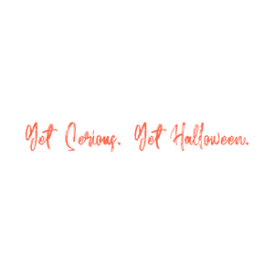 get serious halloweenbhf1cwefemw quote SVG PNG design with bold lettering
