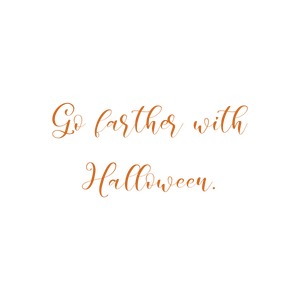 go farther with halloween quote SVG PNG design