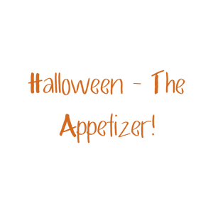 halloween the appetizer quote SVG PNG design with hand-drawn style