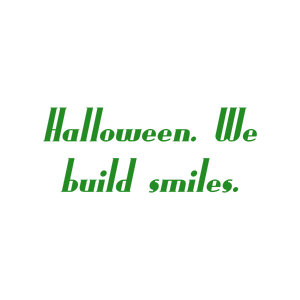 halloween we build smiles2vmrgiw54p5 quote SVG PNG design with bold lettering
