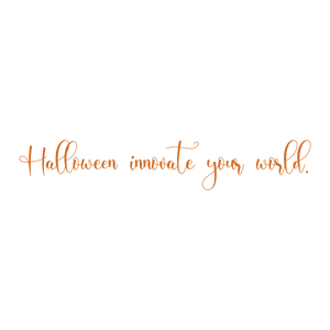 halloween innovate your world quote SVG PNG design